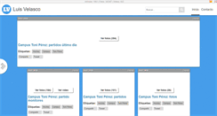 Desktop Screenshot of luisvelasco.es