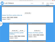 Tablet Screenshot of luisvelasco.es